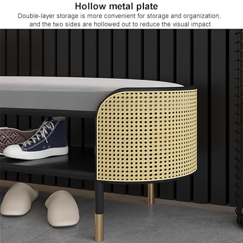 Banc à chaussures moderne pour ranger les bottes et libérer l'espace d'entrée