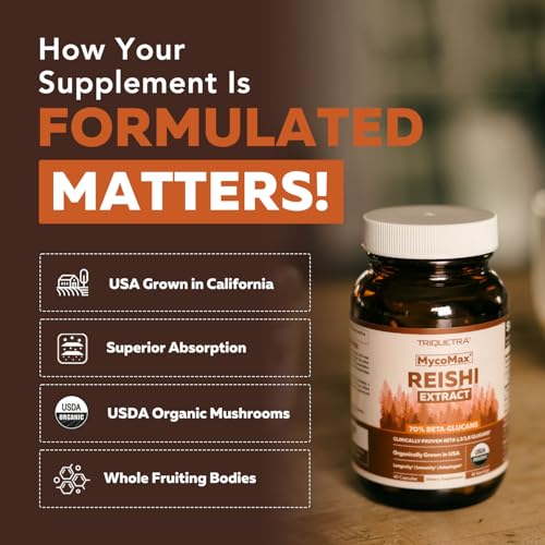 Triquetra Health Organic Reishi Capsules