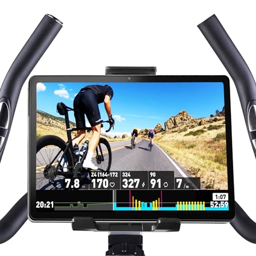 JP Sales Soporte Tablet Bicicleta estática Adaptabilidad Universal a Todos los Modelos de Tablet y...