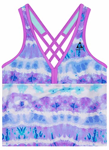 Image of Gerry Girls 3-Piece Tankini & Shorts Swimsuit Set