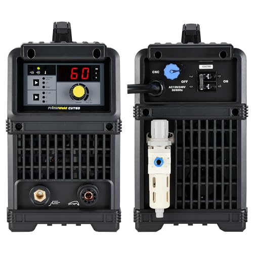 PRIMEWELD CUT60 60Amp Non-Touch Pilot Arc PT60 Torch Plasma Cutter 110V/220V Dual Voltage 3 Year Warranty