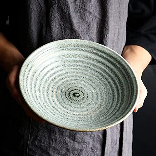 ERoomQ Pasta Bowls Soup Bowl Big Bowl Hot Dry Noodles Dish Bowl Salad Bowl Fruit Bowl Creative Personality Tableware,