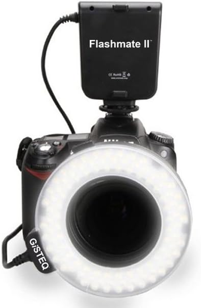 N-101N-95 Macro Ringlight Flash Steady Lighting Solution with CRI 95 True Color Rendering for NIKON Cameras