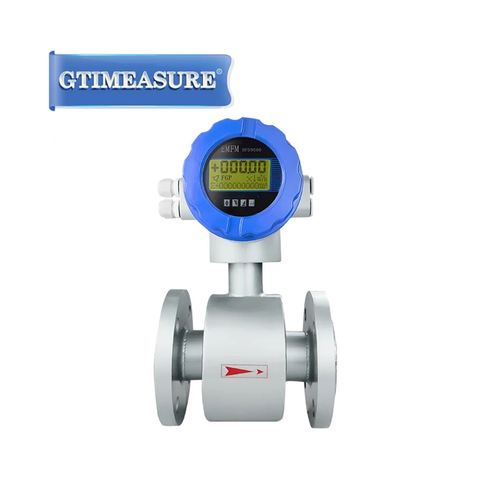Medidor de flujo Medidor De Flujo Electromagnético De Alta Precisión 0.5% For Jugo, Leche, Cerveza, Aguas Residuales, Medidor De Flujo Integrado Electrónico 4-20mA Alta estabilidad y operación conveni