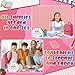 Gilprop 79 Pcs Back to School Supplies Box for Kids K-5 Students Elementary Middle School Supplies Kit Bundle Bulk Essential Pen Notebook Stationery for Primary Student Classroom(Pink)