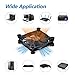 SCCCF Quiet 120mm USB Fan, 5V USB Portable Cooling Fan for Flat Panel TV Receiver Router DVR Playstation Xbox Computer Cabinet Cooler