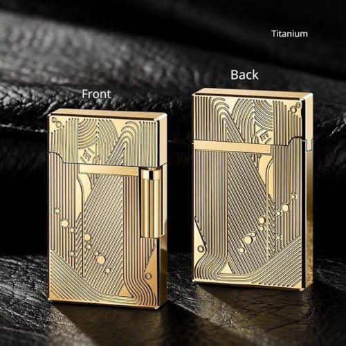 Image of Smoke King Sanji Retro Gas Lighter Soft Flame Refillable Lighter, Collection & Gifting