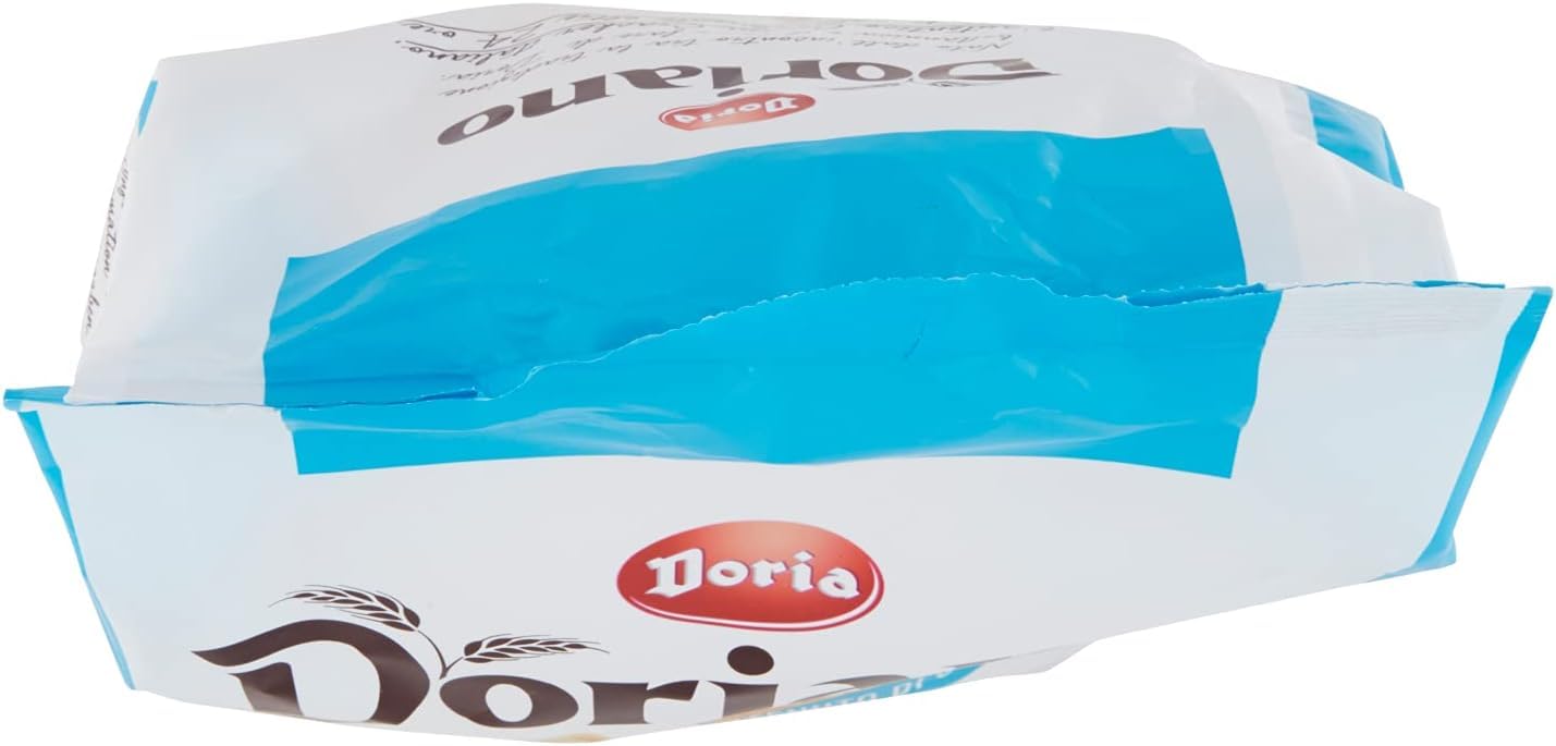 Doria Doriano Crackers a basso contenuto di sale, sin granos de sal, galletas saladas, 12 x 700 g + polpa italiana gourmet 400 g