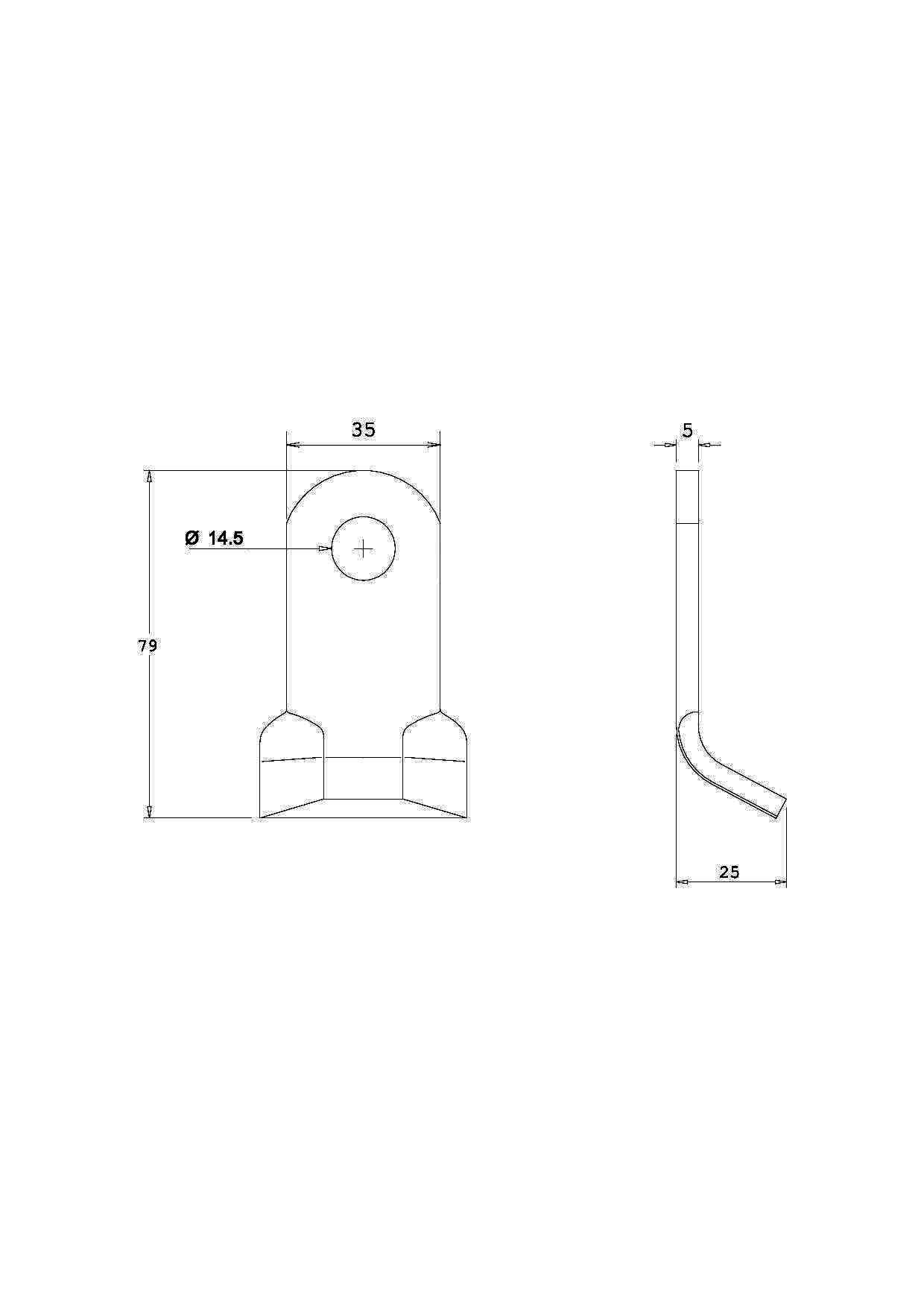 Coltello trincia, 10 pezzi