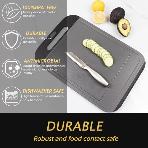 Plastic-Cutting-Boards-for-Kitchen-3Pcs-Set-Larger-Chopping-Board-Dishwasher-Safe-with-Easy-Grip-Handle-Juice-Grooves-100-BPA-Free-Non-Slip-Knife-friendly-Meat-VegetablesFruit-BlackGray