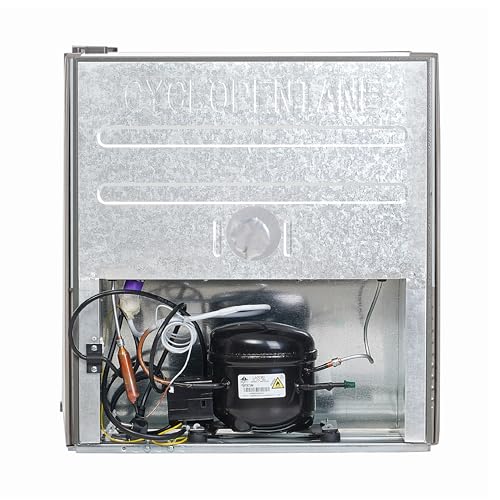 Image of Cruise 50 L 2 Star Compact Minibar Refrigerator with Freezer - Direct Cool Technology (Single Door, Ideal for Bedroom, Hostels & Offices, 2026 Star Rating, Brushed Steel, CRDSDM-FZ30552S)