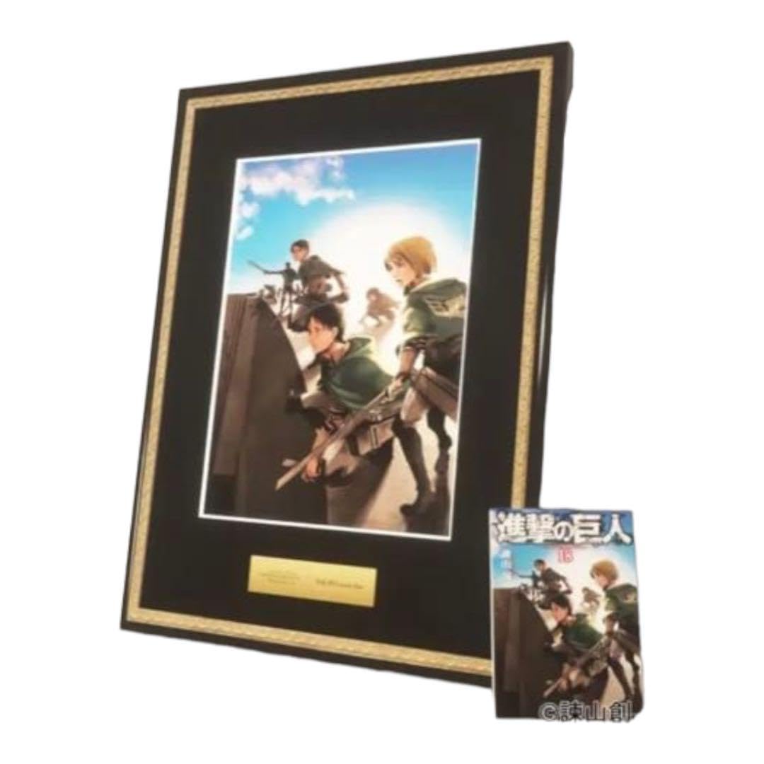 Amazon.co.jp: 進撃巨人 オンライン展覧会限定 記念額装絵 第巻
