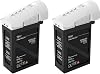 YANHAO [Drone Parts] 2 Pack Original for DJI Inspire 1 TB47 Intelligent Flight Battery 4500 mAh [Easy Installation]