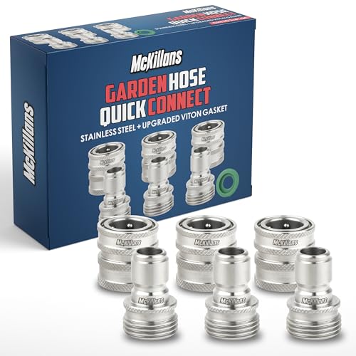 Universal Garden Hose Quick Connect Set