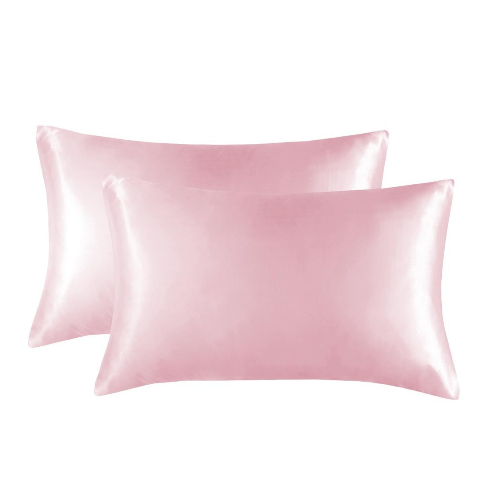 Jazuaiao Skin Friendly Satins Pillowcase Reducing Friction for Benefits and Promoting Healthier Hair During Sleep Elegant Pillow Cover