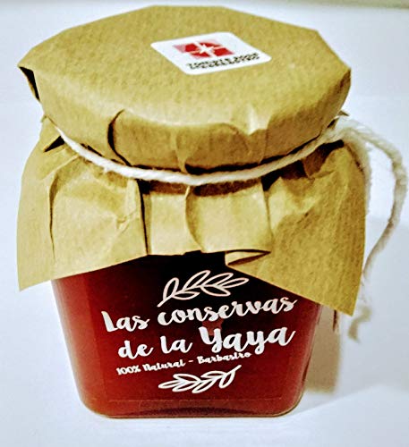 Pack de 3 x Botes de 325 gr mermelada de Tomate Rosa de Barbastro. Producto original, 100% natural sin pectinas ni colorantes Cover