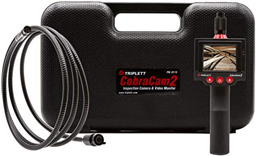Triplett Cobracam 2 Water-Resistant & Flexible Inspection Camera With 2.4" Color Lcd Display (8115) #TOP1
