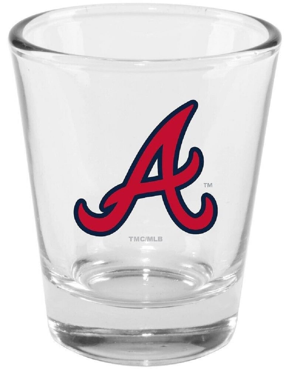 Atlanta Braves 2 Oz Shot Glass - Verre à shot de collection baseball américain