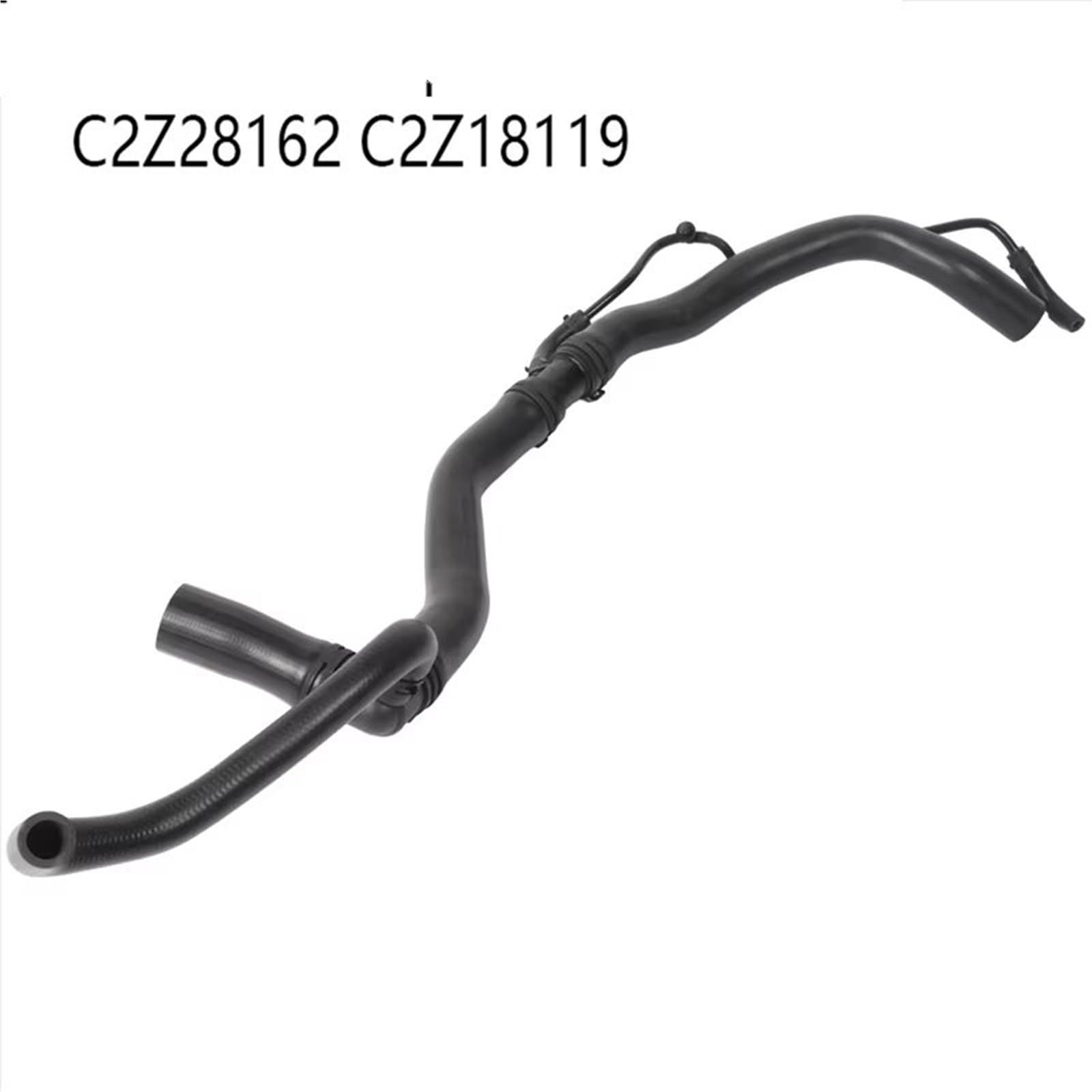 Refrigerante manguitos Compatible Con Jaguar Para XF 2009 2010 2011 2012 2013 2014 2015 Tubo Refrigerante Del Motor Manguera De Agua Del Radiador Piezas C2Z28162 C2Z18119