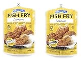 Hill Country Fare Fish Fry Seafood Breading Mix 10oz - 2 bags (Lemon)