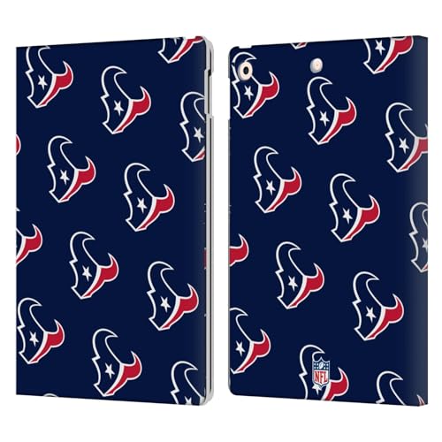 Protection iPad 10.2 NFL Houston Texans étui portefeuille cuir