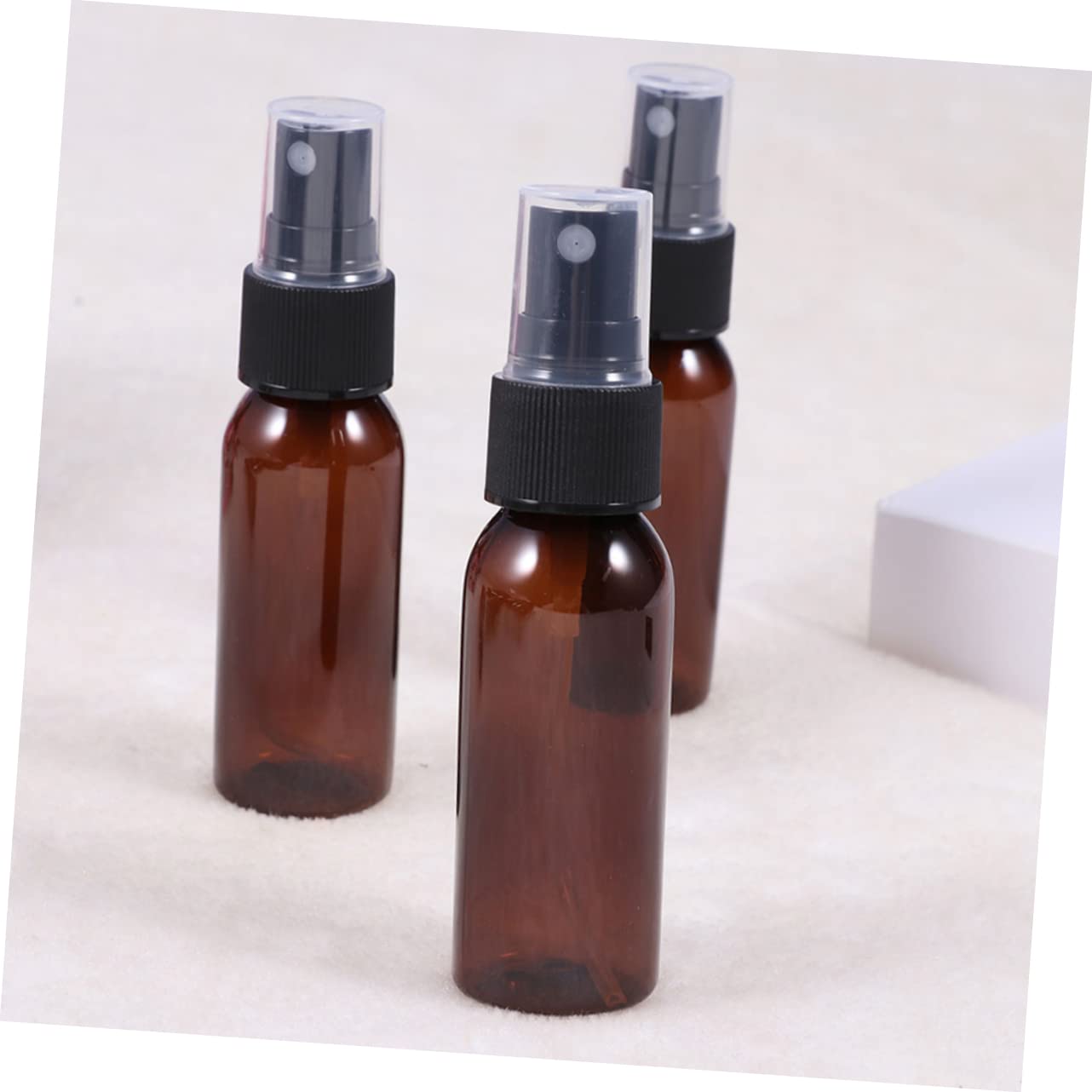FOMIYES 14 Braune Teilig Sprayflasche Wiederbefüllbar Langlebig Kompakt Uv Beständig für Emulsion Ätherische Öle Kosmetik Reiseset