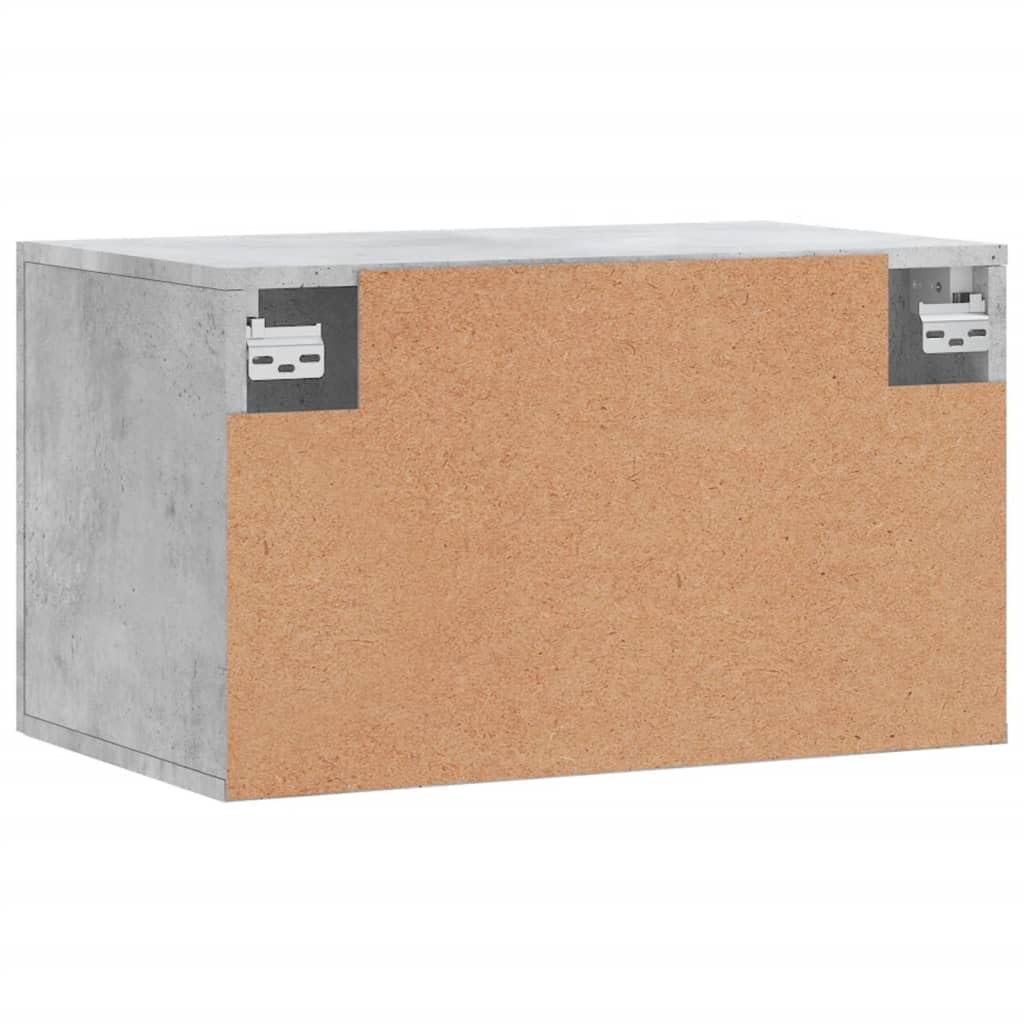 Szafka ścienna szary beton 60 x 36,5 x 35 cm drewno wielowarstwowe