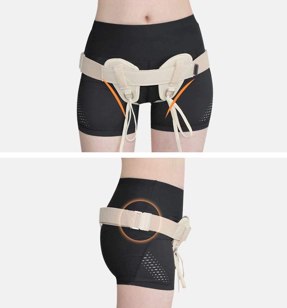 GEDRACKPMYN Adjustable Men's Inguinal Hernia Support Brace, Inguinal Groin Hernia Belt for Men and Women, Double Truss Support Strap, Pain Relief
