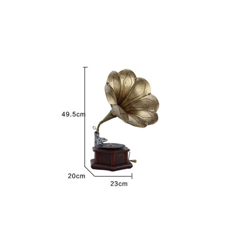 Giradischi Bluetooth con altoparlanti stereo integrati e ingresso audio da 3,5 mm per riproduzione di musica digitale e vinile