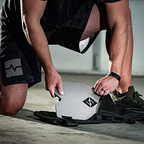 Weight Vest Plates - 8.75 Lb Plates Sold In A Pair - 20Lb Total Vest Weight - F&F Fitness - Compatible With Most Vests, Weight Carrier - High-Intensity Training - Plates For Weighted Vest Workouts #TOP2