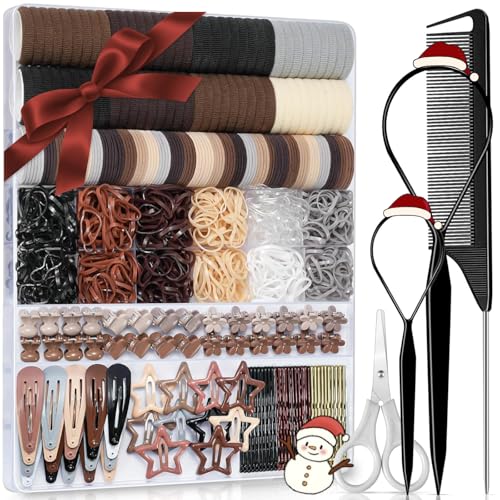 823PCS Elastic Hair Ties, IKOCO Hair Bands Hair Accessories for