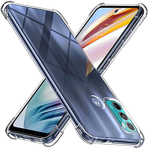 SkyTree Silicone Solid Shock Proof Bumper Hybrid Edge To Edge Protective Transparent Back Cover For Motorola Moto G60 (B0993WNGK8) Amazon Price History, Amazon Price Tracker