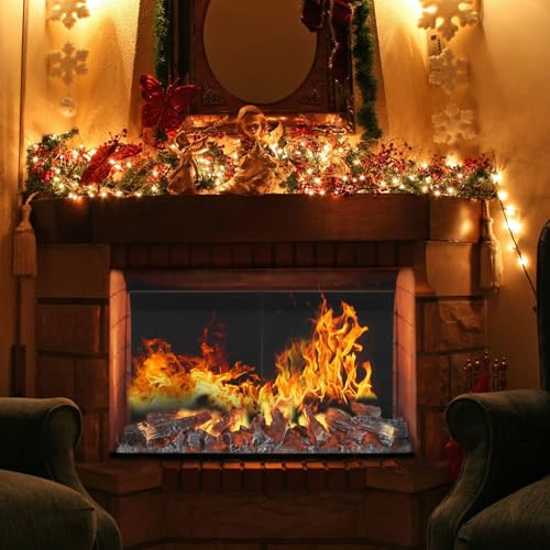 Sienson 26" Adjustable Fireplace Back Plate,Firebacks for Fireplace,Fireplace Heat Deflector,Fireplace Heat Reflect Wall Protection,17 x 13 inch,2 Pack - Thumbnail 2