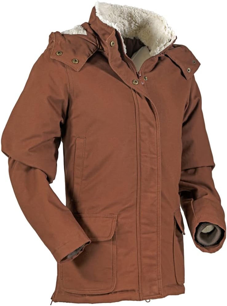 OUTBACK TRADING Women's 29694 Juniper Cotton Berber Lined Outdoor Casual Long Sleeve Jacket