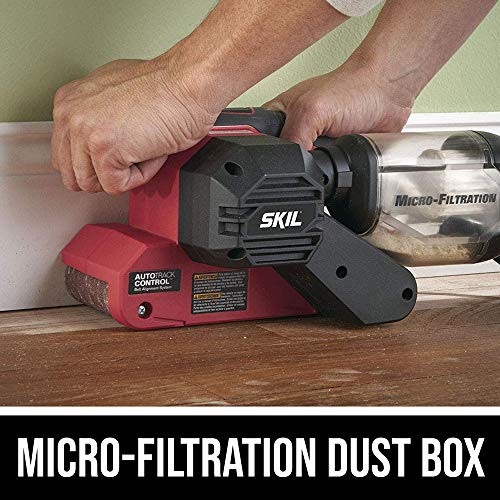 SKIL 6 Amp 3"x18" Belt Sander with Pressure Control - 7510-01 - Image 5