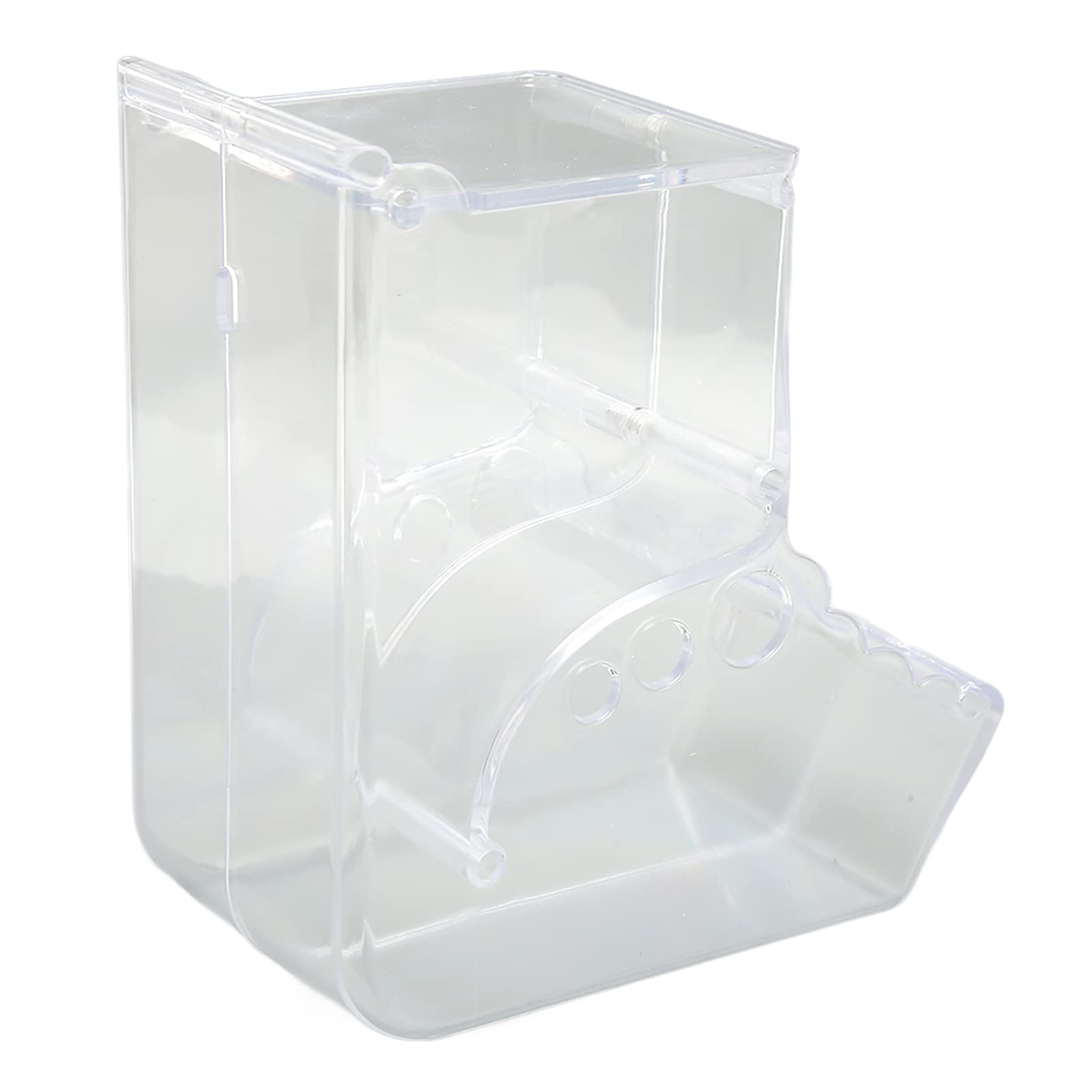 HEEPDD Hamster-Futterspender, Hamster-Futterspender, Transparent, Giftig, Verhindert Umkippen, Automatisch für Sugar Glider