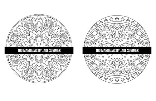 Image of Mandala Coloring Book: For Adults with 100 Magical Mandalas