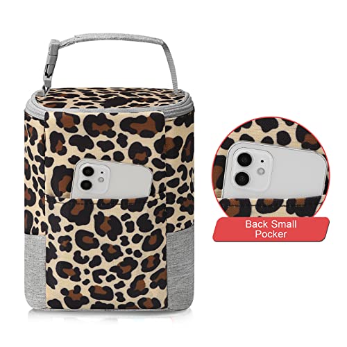 Accmor Baby Bottle Cooler Tote Bags, Insulated Breastmilk Cooler Bag, Baby Bottle Warmer Cooler Bag, Fits Up To 4 Large 8Oz Bottles, Baby Bottle Cooler Bag For Nursing Mom Daycare Travel #TOP4
