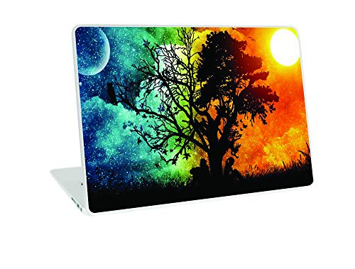 Image of Galaxsia Floral D32 Laptop Skin Sticker Cover Case Decal Protector Fits for Any Laptop(Hp /Dell /Sony /Acer /Lenovo /Asus. etc) Brand Models of Size 15.6 Inches Laptop Notebook.