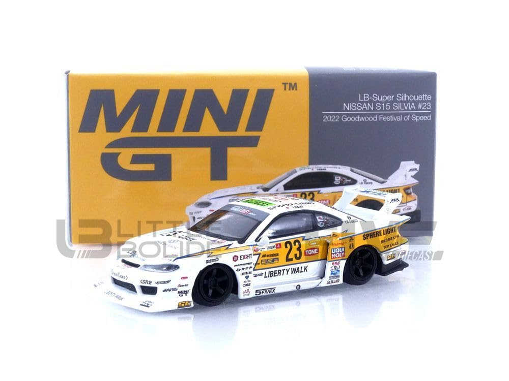 Amazon | TrueScale Miniatures MINI GT 1/64 ニッサン シルビア (S15 