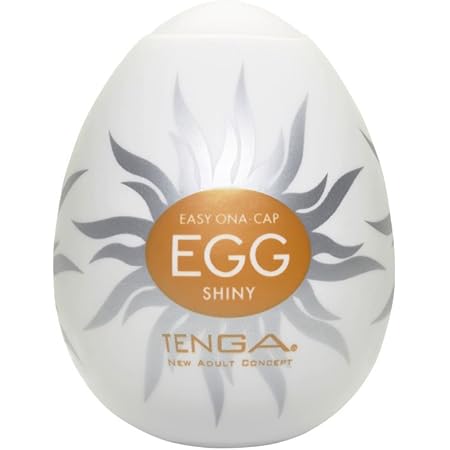 TENGA テンガ EGG SHINY エッグ シャイニー【太陽突起のギラギラ刺激】 ハードゲルバージョン