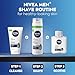 NIVEA MEN Sensitive Post Shave Balm, with VitaminPro Complex, Alcohol Free After Shave Balm for Men, 3.3 Fl Oz Bottle, Pack of 3
