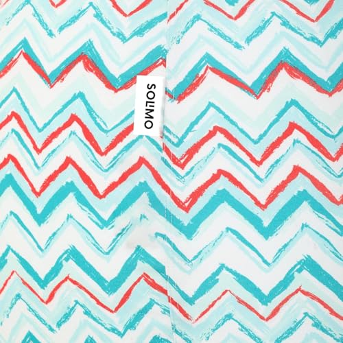 Image of Amazon Brand Solimo Premium Canvas Fabric Bean Bag, Filled with Beans | Capacity: Upto 6' Height, 100 KG Weight | 2XL | Chevron Stripes Printed | Black