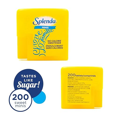 Miniatura 4 de Splenda Mini tabletas solubles 200 unidades paquete de 12