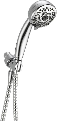 DELTA FAUCET 54436-PK Premium - Ducha de mano con 5 ajustes, cromada Cromado,Inoxidable