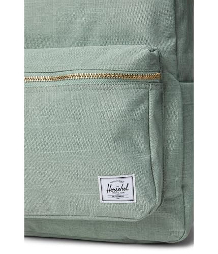 Image of Herschel Supply Co., Unisex, Settlement Backpack, Iceberg Green Crosshatch, One Size,