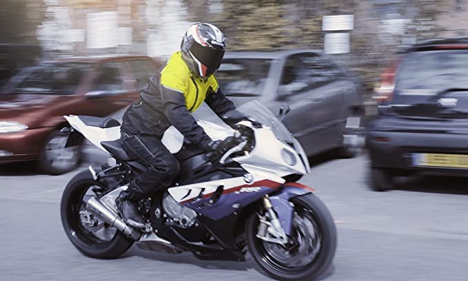 Jet Blouson Veste Moto Homme Imperméable Avec Armure Textile Tourer