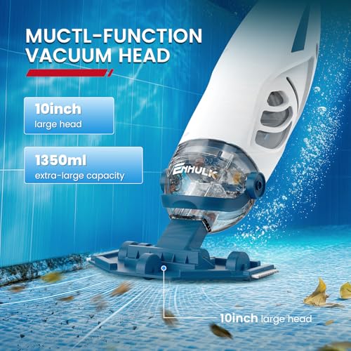 Image of PC68 Pool Vacuum, Upgraded 26.5 GPM Beast-Level Suction