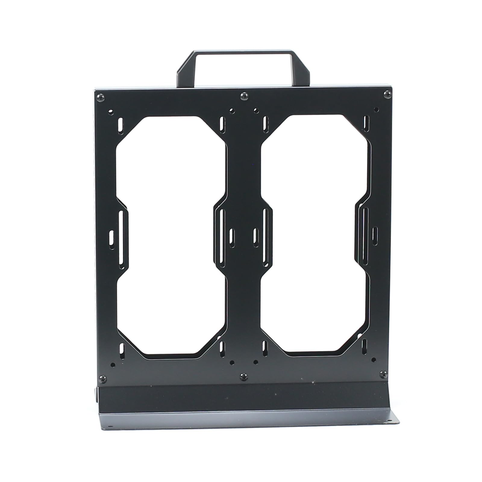 Esterno Due 240 Radiatori Staffa Telaio In Metallo per Migliora I Sistemi di Raffreddamento PC Stabilità Metallo Esterno Computer CPU Cooler Staffa di Montaggio