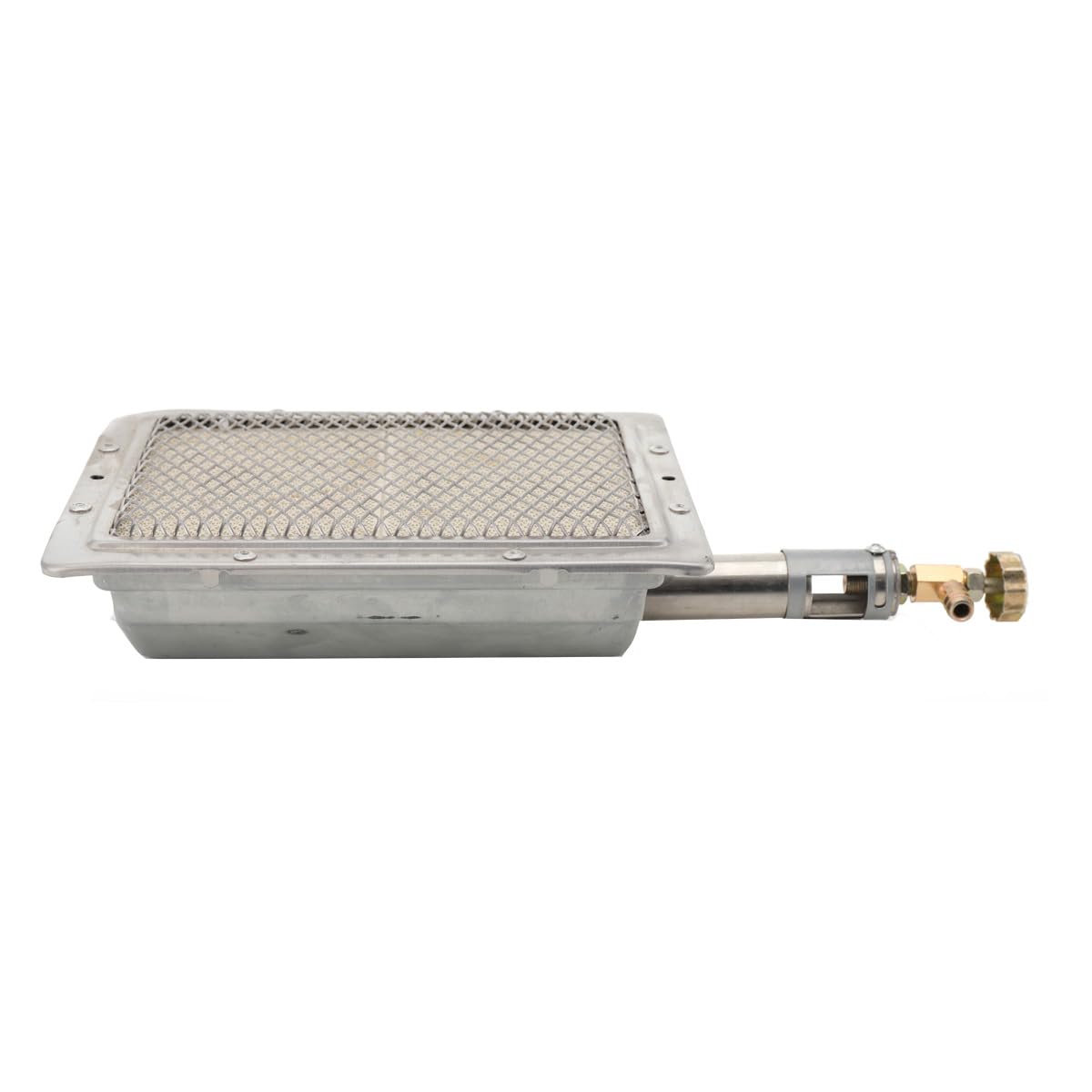 Brûleur latéral infrarouge pour barbecue - Brûleur à gaz infrarouge - Brûleur à gaz - Élément chauffant - Chauffage en céramique - 22 x 17 cm - Rectangulaire